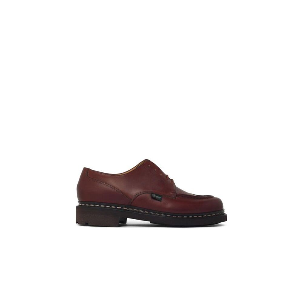 Paraboot 'Chambord' 'Lisse Marron' Brown Leather Loafers Men